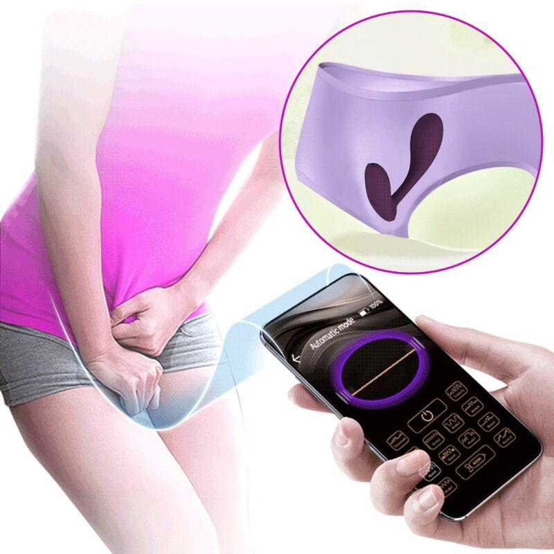 PRETTY LOVE - BAIRD PUNTO G 12 VIBRACIONES RECARGABLE LILA APP