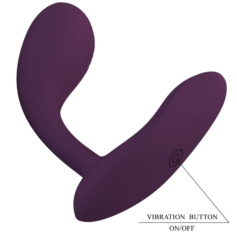 PRETTY LOVE - BAIRD PUNTO G 12 VIBRACIONES RECARGABLE LILA APP