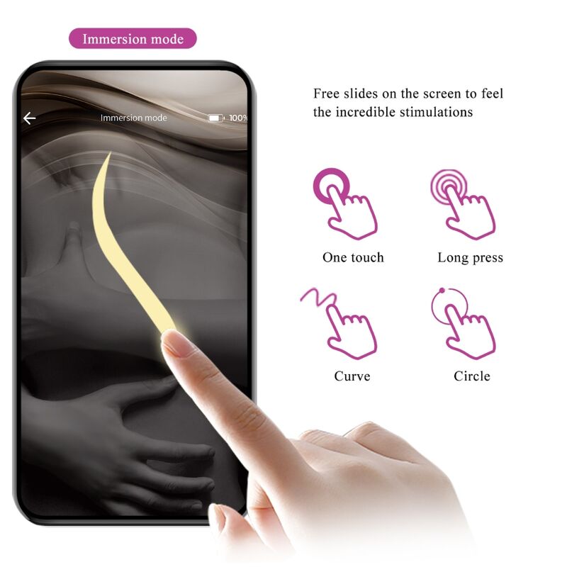 PRETTY LOVE - BAIRD PUNTO G 12 VIBRACIONES RECARGABLE LILA APP