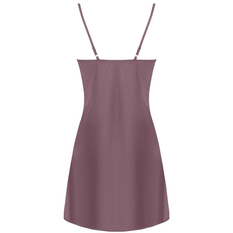 LIVCO CORSETTI FASHION - JACQUELINE LC 90249 DRESSING GOWN + SHIRT + PANTY VIOLET L/XL