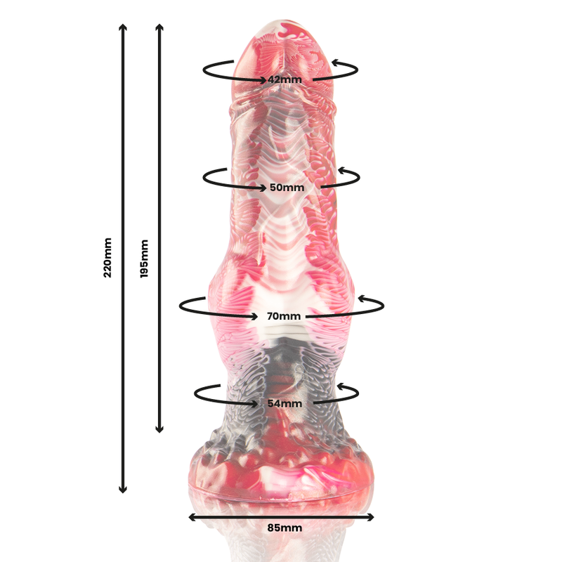 EPIC - HELIOS DILDO AVEC TESTICULES CHALEUR ET EXTASY