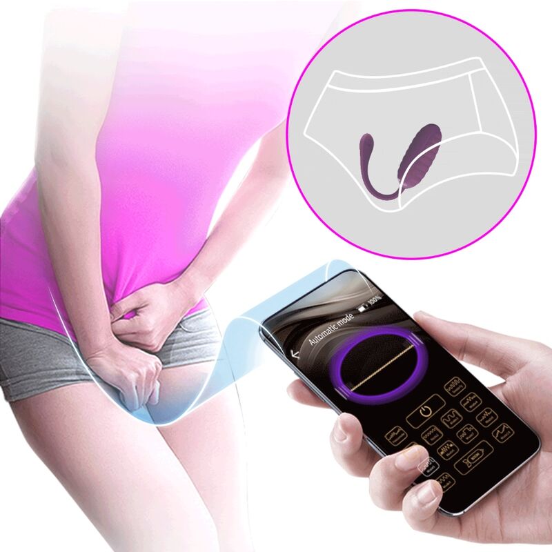 PRETTY LOVE - HUEVO VIBRADOR RECARGABLE CASPER MORADO
