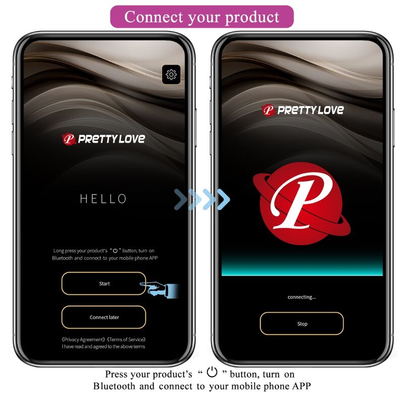 PRETTY LOVE - HUEVO VIBRADOR RECARGABLE CASPER MORADO