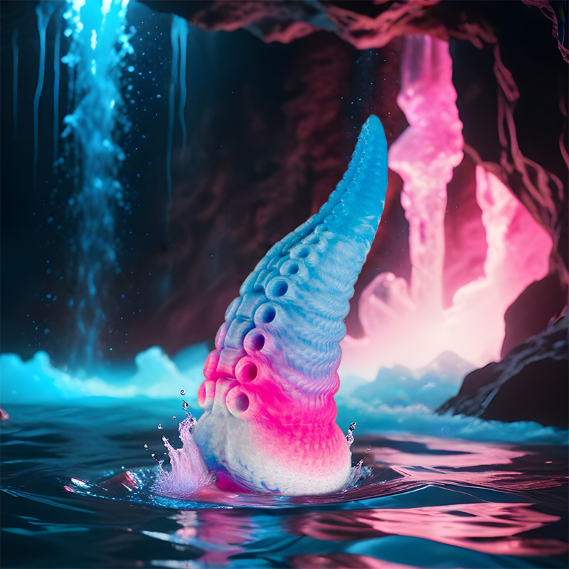 EPIC - PHORCYS BLUE TENTACULE DILDO PETITE TAILLE
