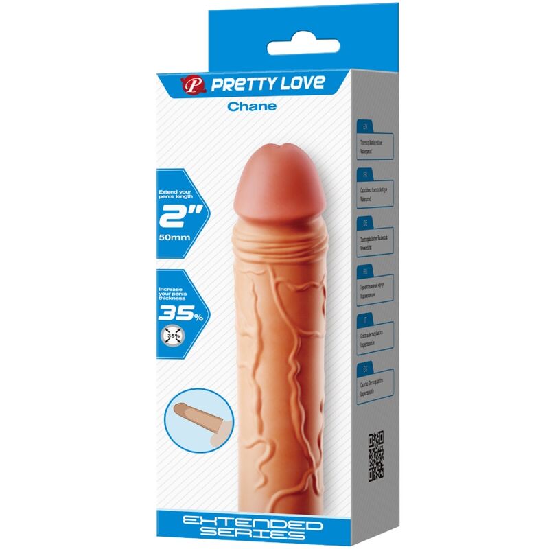PRETTY LOVE - EXTENSOR DE PENE CHANE CUBIERTA CARNE