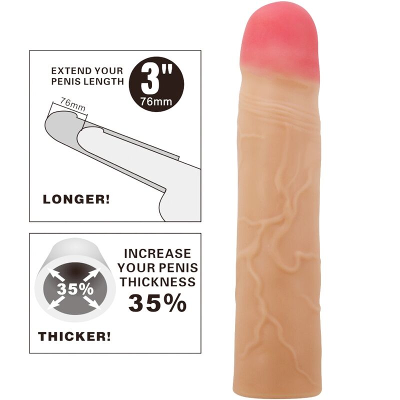 PRETTY LOVE - EXTENSOR DE PENE KYLIAN CUBIERTA CARNE