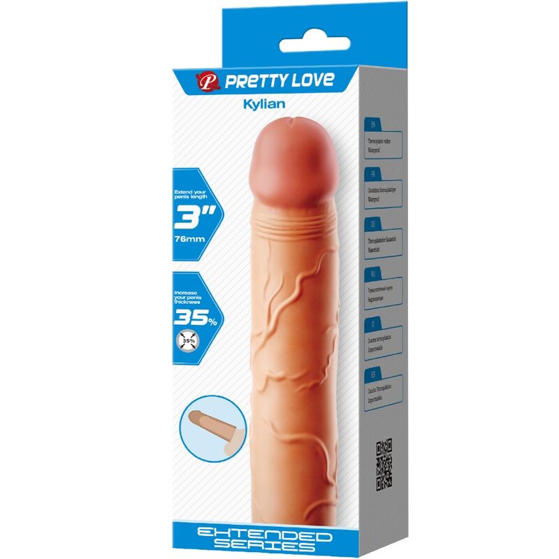 PRETTY LOVE - EXTENSOR DE PENE KYLIAN CUBIERTA CARNE