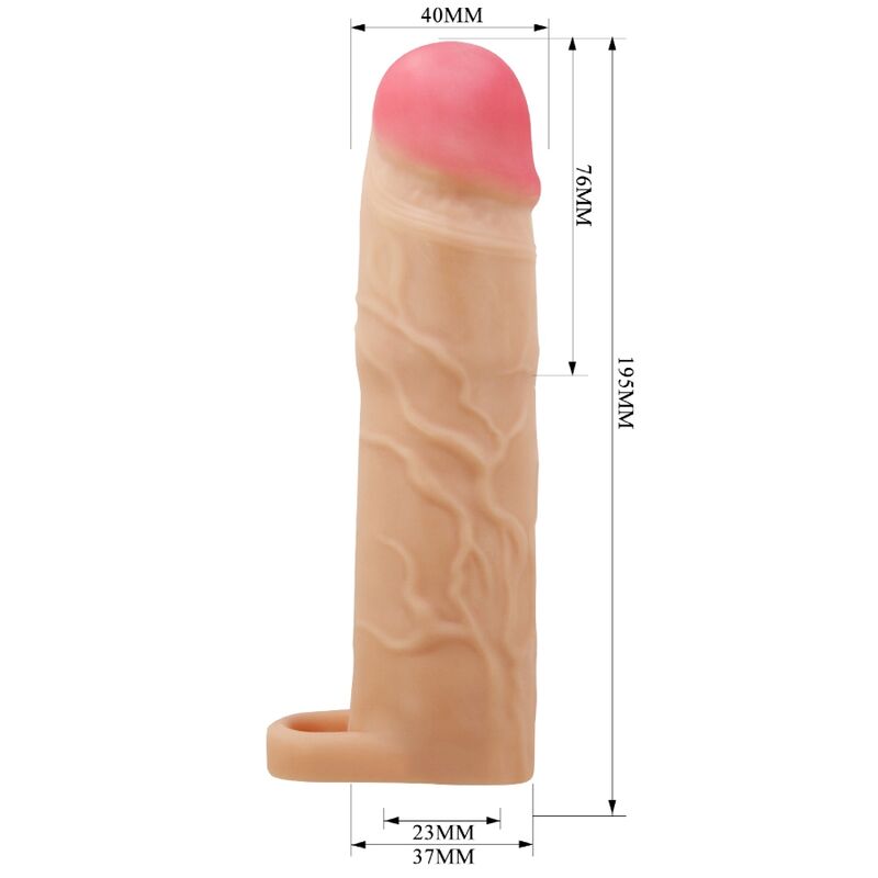 PRETTY LOVE - EXTENSOR DE PENE PARA ERGE, CUBIERTA CARNE