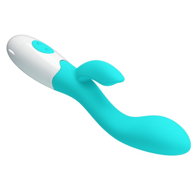 PRETTY LOVE - VIBRADOR DE PUNTO G BRILLANTE VERDE AGUA