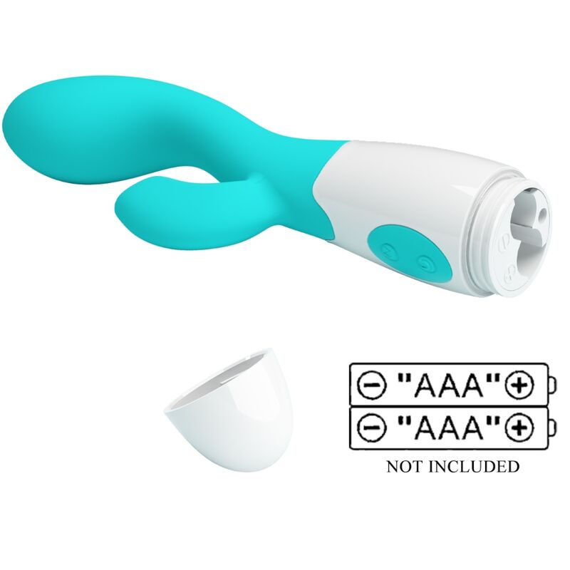 PRETTY LOVE - VIBRADOR DE PUNTO G BRILLANTE VERDE AGUA