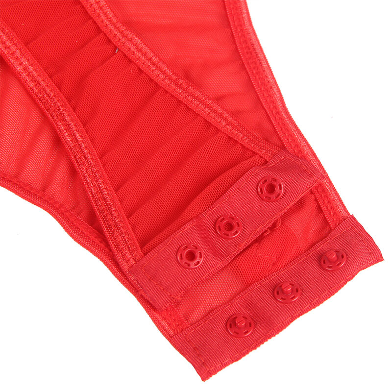 SUBBLIME - TEDDY CON DETALLE DE LIGUERO EN EL PECHO ROJO L/XL