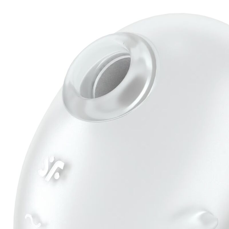 SATISFYER - CUTIE GHOST VIBRADOR DE APLICACIÓN BLANCO