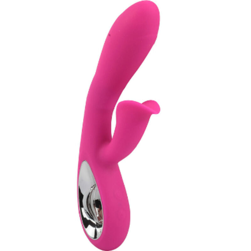 ARMONY - VIBRATEUR DARO ET STIMULATEUR À ANNEAU DE TIRAGE FUCHSIA