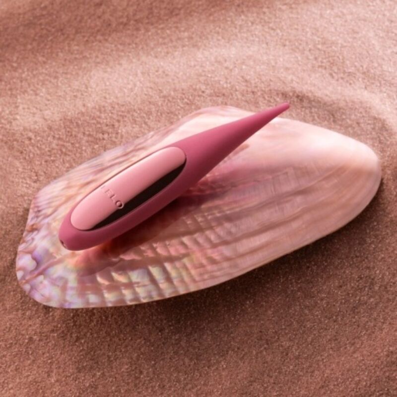 LELO - ESTIMULADOR DE CLÍTORIS DE VIAJE DOT ROSA
