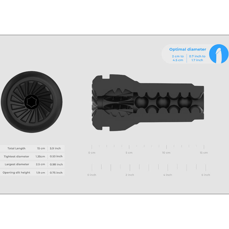 KIIROO - MASTURBADOR MASCULINO DE BOLSILLO FEEL