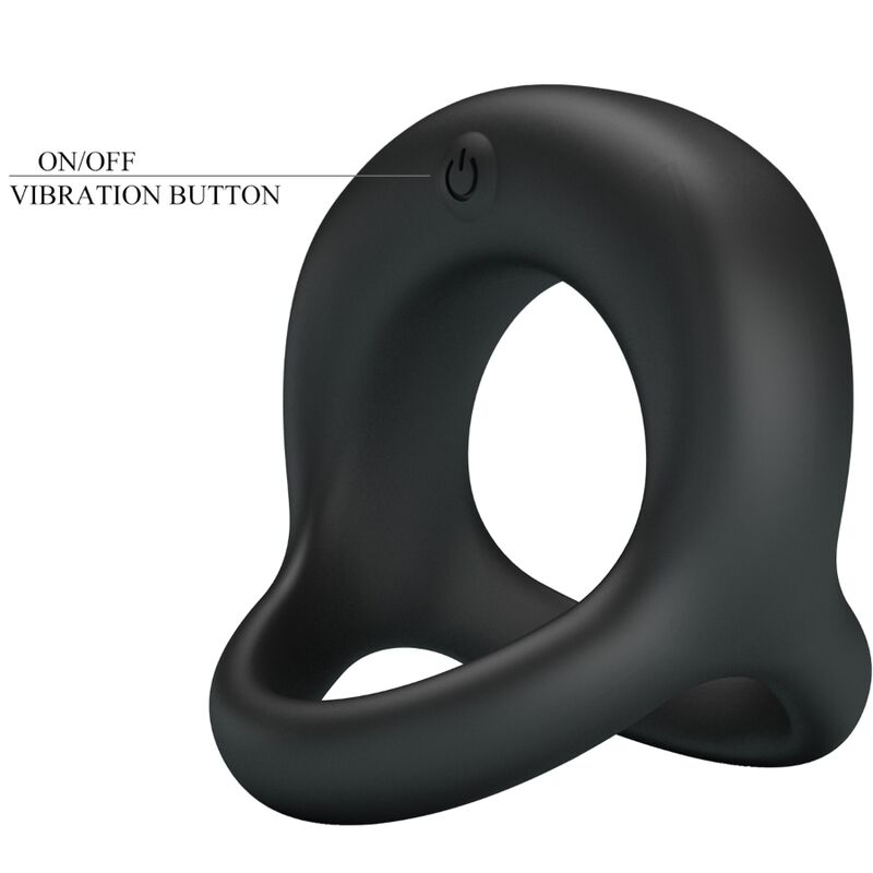 PRETTY LOVE - BAGUE VIBRANTE ELLIOTT NOIRE