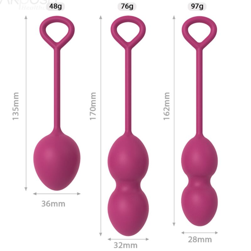 ARMONY - ANABIOSIS MANCUERNA VAGINAL 3 NIVELES BORGOÑA