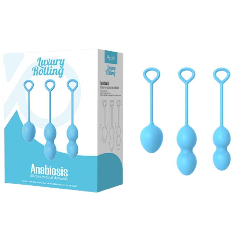 ARMONY - ANABIOSIS MANCUERNA VAGINAL 3 NIVELES AZUL