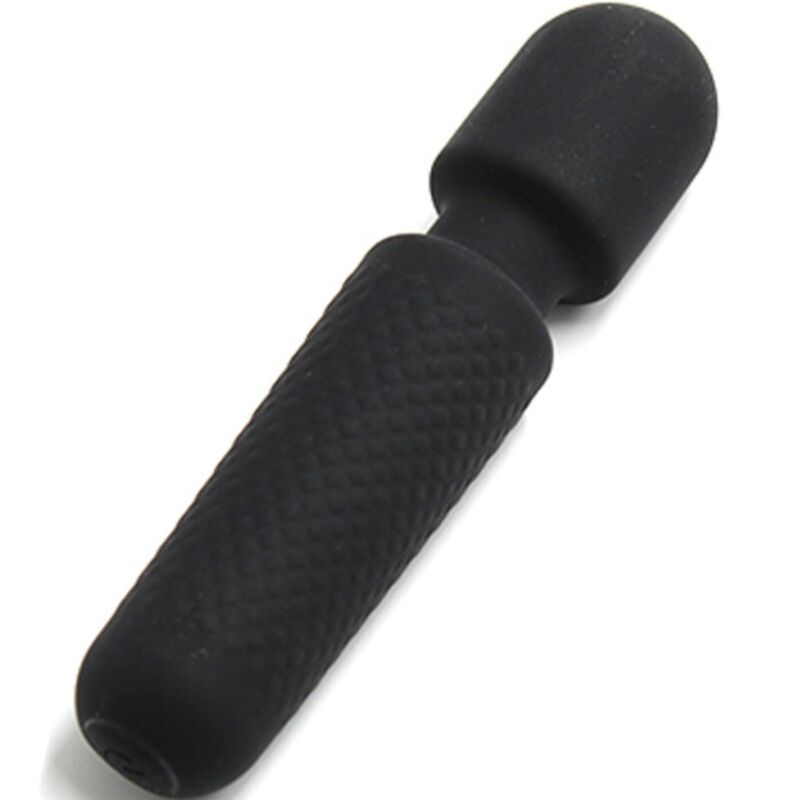 ARMONY - TU MASAJEADOR Y VIBRADOR MÁGICO RECARGABLE 10 VIBRACIONES VARITA PUNTOS NEGROS