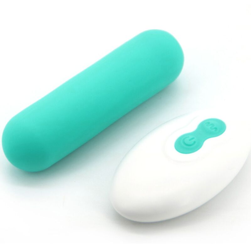 ARMONY - SPLASH JOIE VIBRADOR BALA SILICONA CONTROL REMOTO 10 VIBRACIONES 75 X 19 CM VERDE