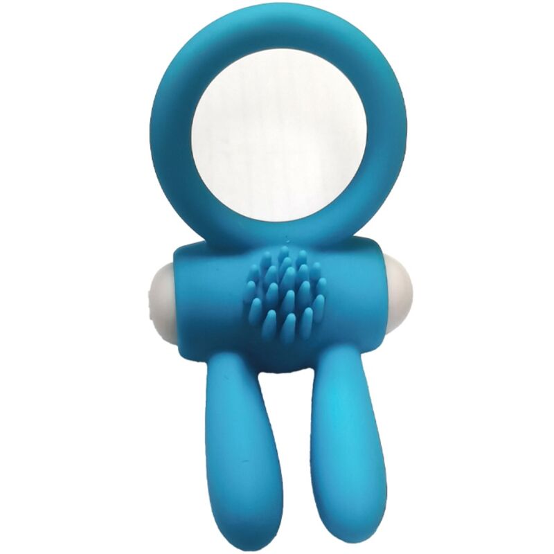 ARMONY - MR BUNNY ANILLO VIBRADOR SILICONA NEGRO