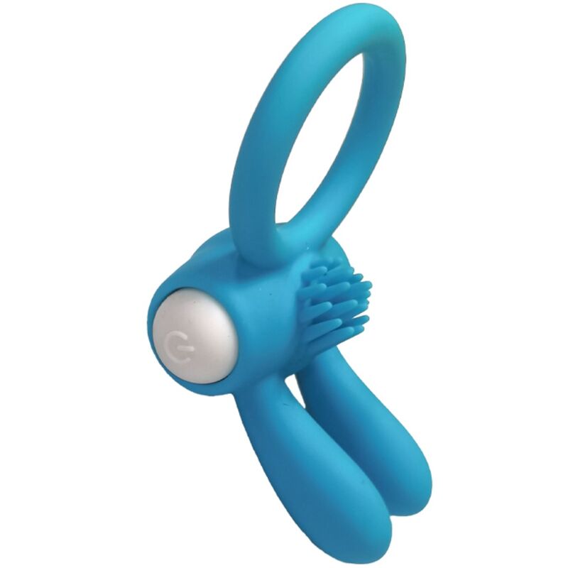 ARMONY - MR BUNNY ANILLO VIBRADOR SILICONA NEGRO