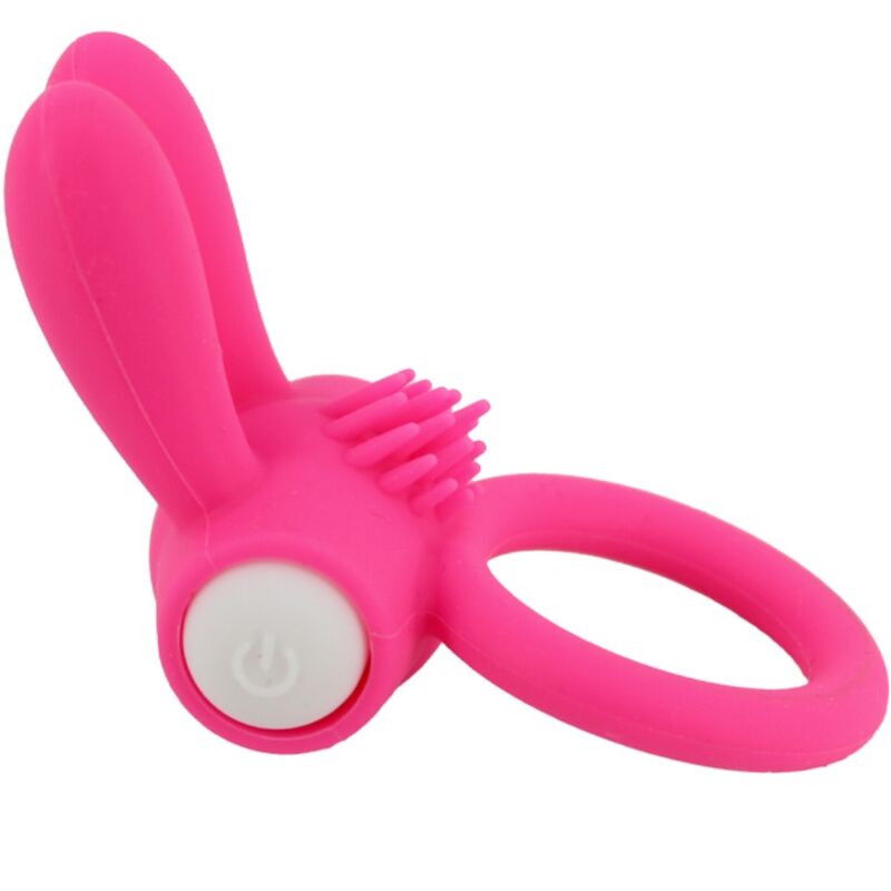 ARMONY - MR BUNNY ANILLO VIBRADOR SILICONA ROSA