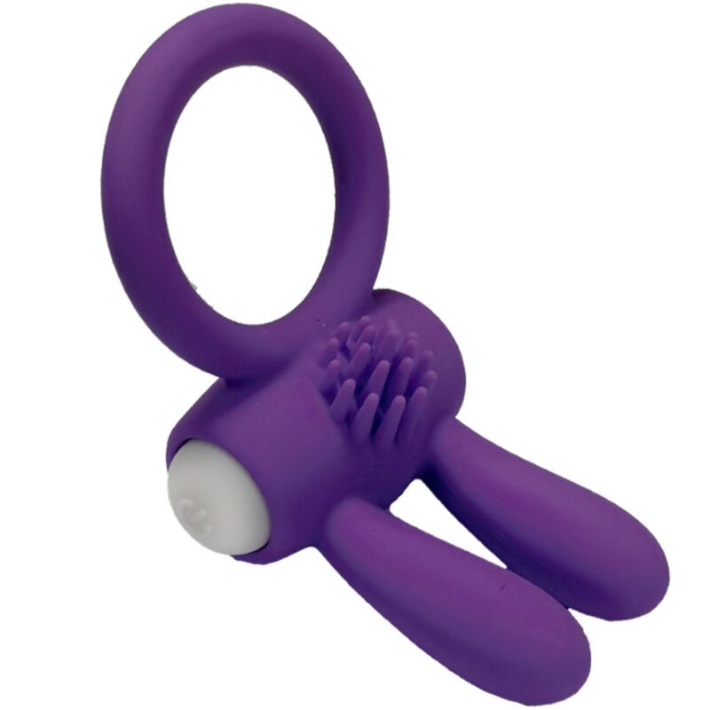 ARMONY - MR BUNNY ANILLO VIBRADOR SILICONA MORADO