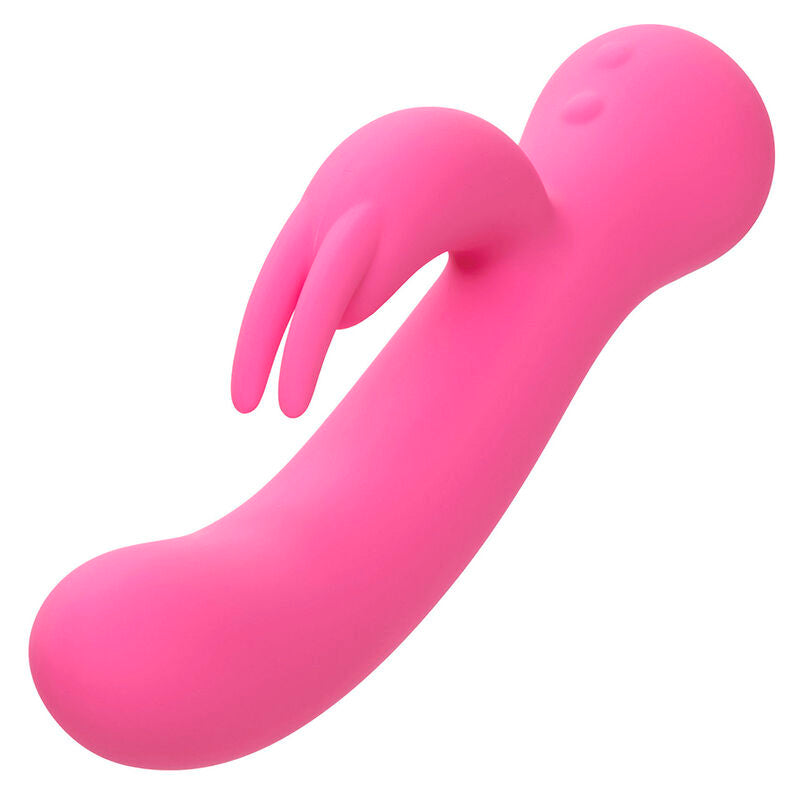CALEXOTICS - VIBRADOR CONEJO RECARGABLE ROSA POR PRIMERA VEZ