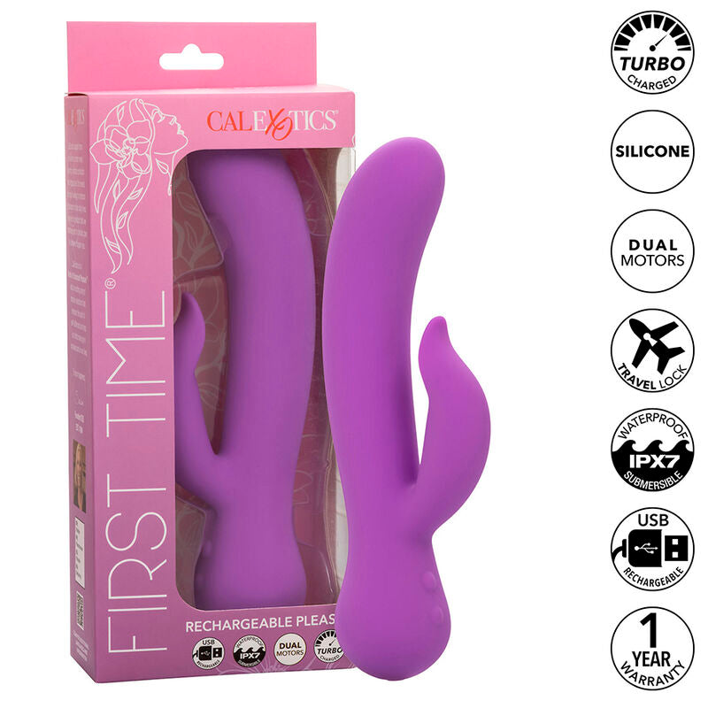 CALEXOTICS - PREMIER VIBRATEUR PLEASER RECHARGEABLE VIOLET