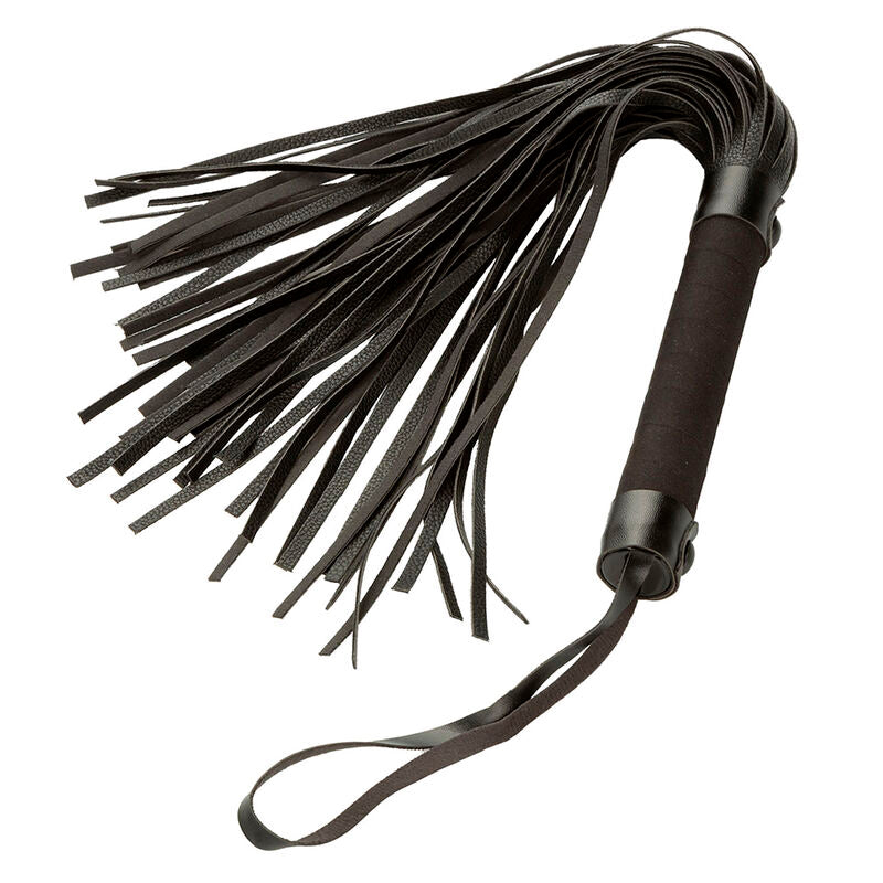 CALEXOTICS - FLOGGER NOCTURNO DE CUERO NEGRO