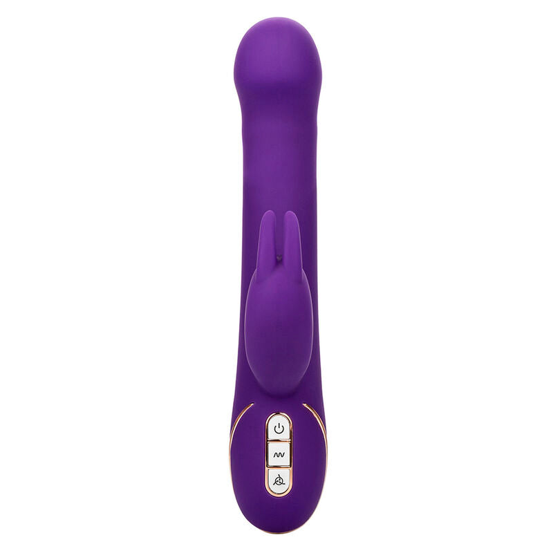 CALEXOTICS - VIBRADOR Y ESTIMULADOR JACK RABBIT 7 VIBRACIONES Y MODO SUCCIÓN AZUL