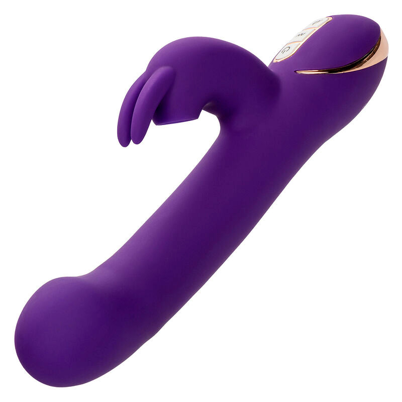 CALEXOTICS - VIBRADOR Y ESTIMULADOR JACK RABBIT 7 VIBRACIONES Y MODO SUCCIÓN AZUL