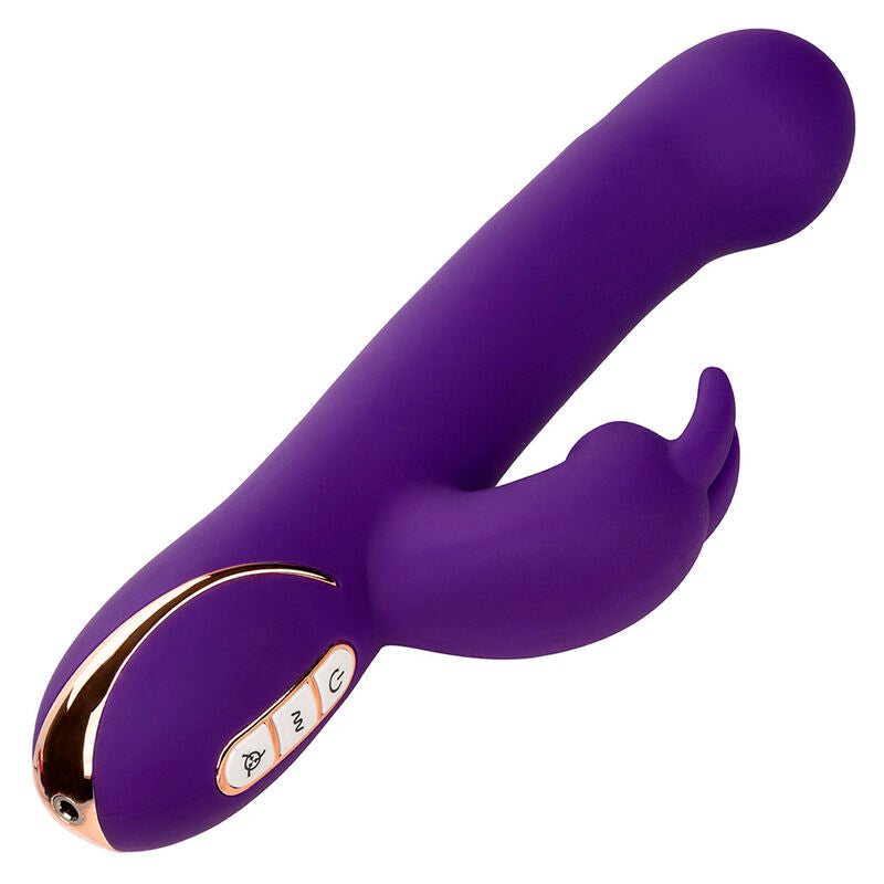 CALEXOTICS - VIBRADOR Y ESTIMULADOR JACK RABBIT 7 VIBRACIONES Y MODO SUCCIÓN AZUL