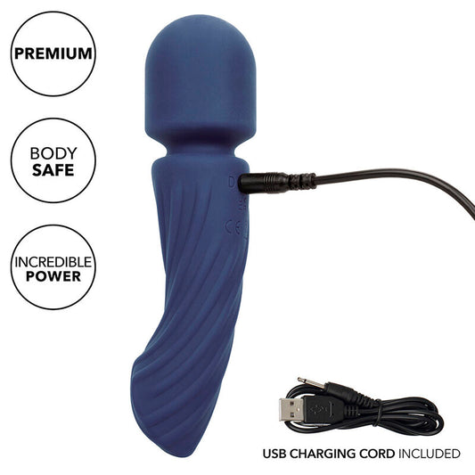 CALEXOTICS - CHARISMA ALLURE MASSAGER DOUBLE MOTEURS 12 FONCTIONS 17,25 CM X 4,5 CM VIOLET