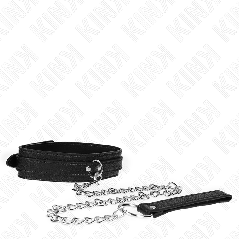 KINK - COLLAR CON CORREA Y ESTAMPADO DE SERPIENTE 65 CM