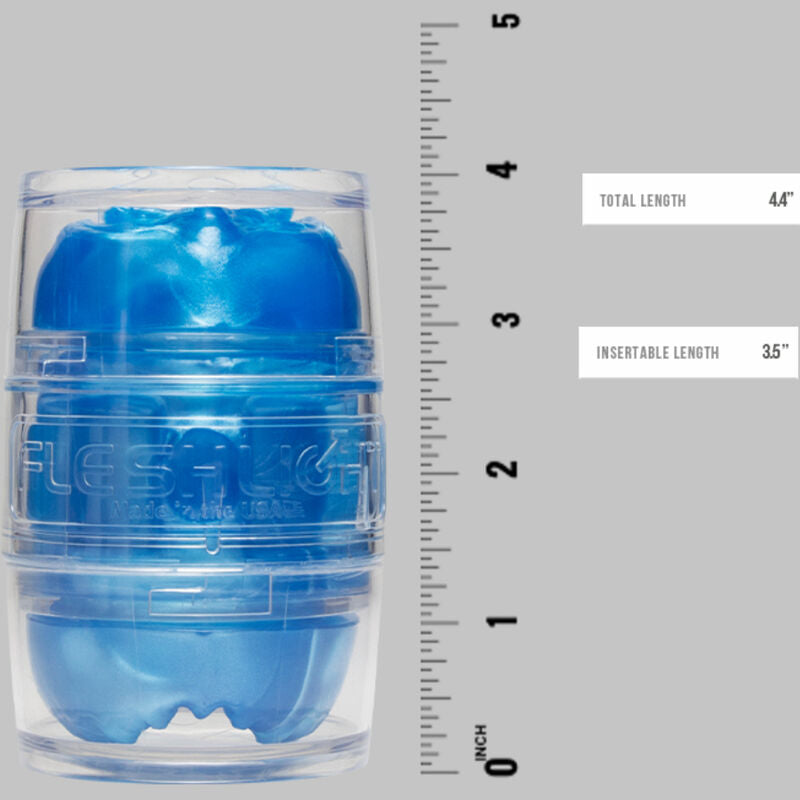 FLESHLIGHT - ALIEN QUICKSHOT MASTURBADOR DOBLE DE VAGINA Y ANO