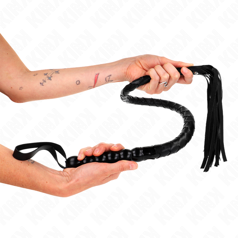 KINK - LÁTIGO DE SERPIENTE CON CUENTAS 80 CM