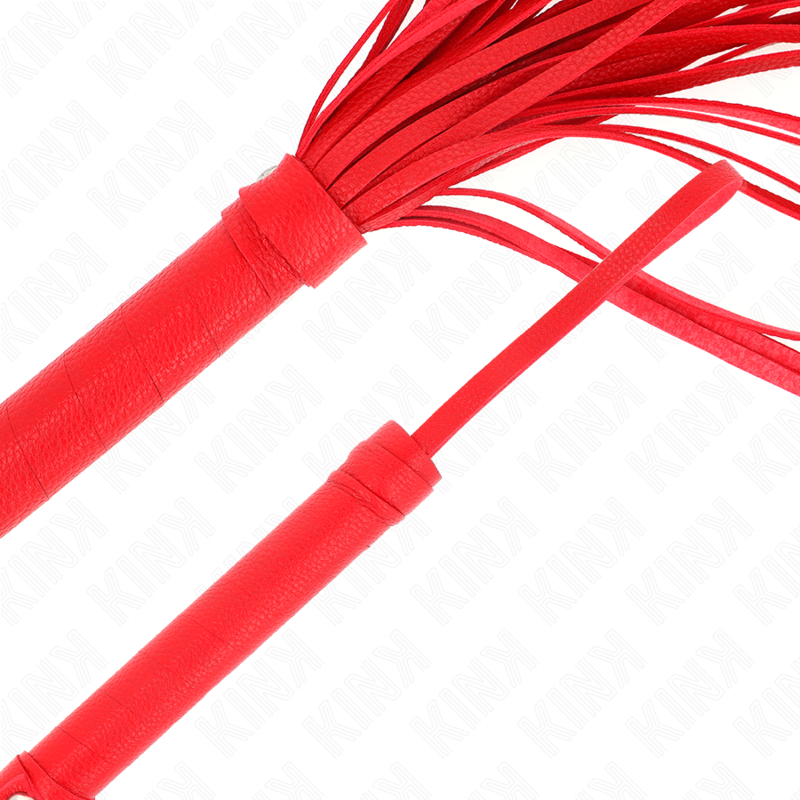 KINK - LÁTIGO DE PVC SUAVE ROJO 70 CM