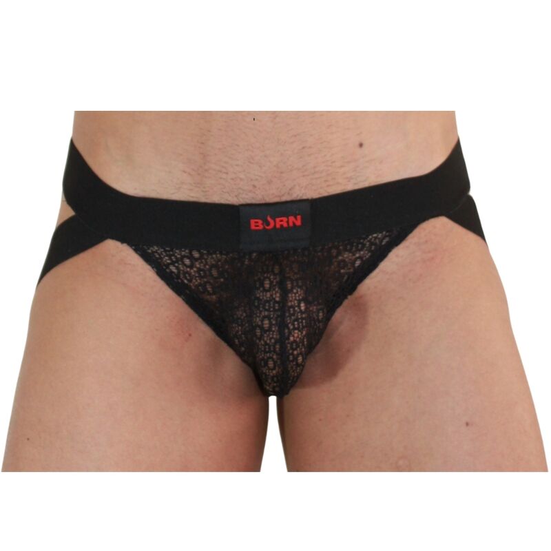 BURN - 005 LENCERÍA JOCK NEGRO XL
