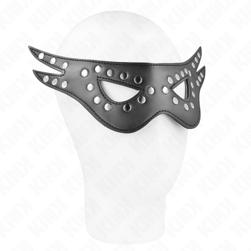 KINK - MÁSCARA SEXY DE CUERO SINTÉTICO MODELO 1 27 x 13 CM