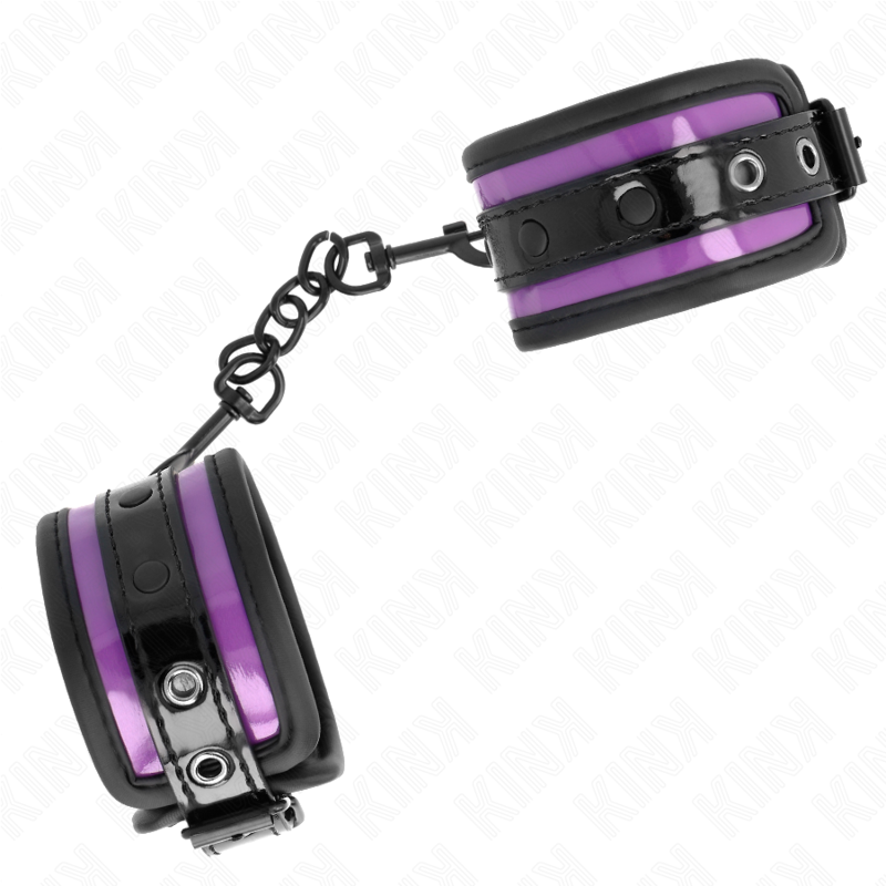 KINK - SUJECIONES DE MUÑECA DE NEOPRENO MORADO CLARO AJUSTABLES 21-28 CM X 5 CM