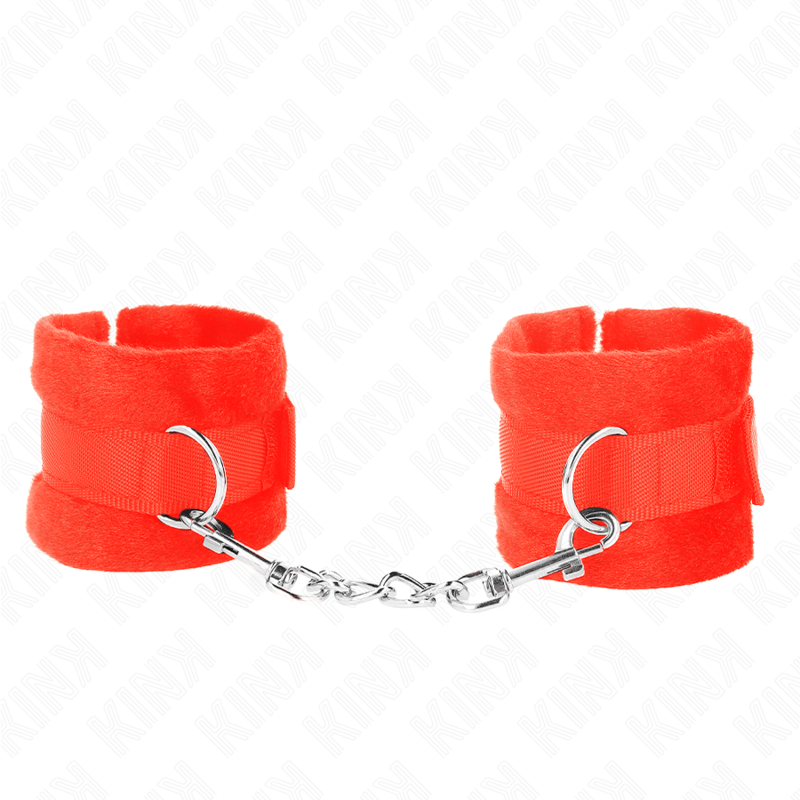 KINK - ESPOSAS DE PIEL PARA PRINCIPIANTES ROJAS 30 X 7 CM