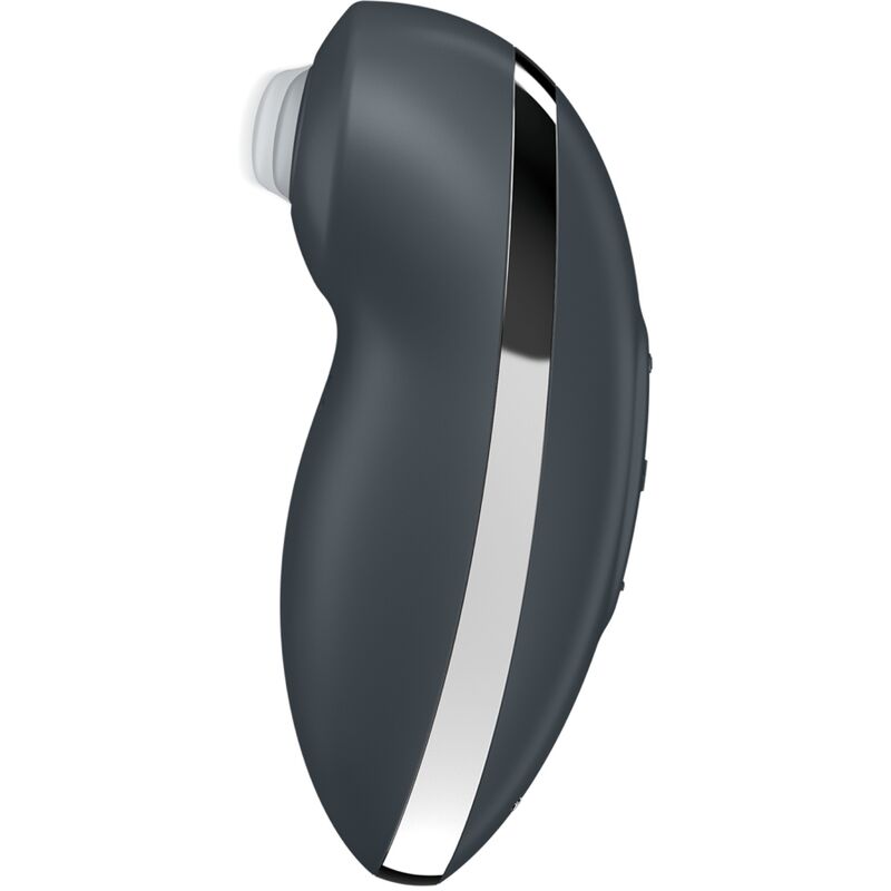 SATISFYER - TAP & CLIMAX 2 VIBRADOR Y ESTIMULADOR GRIS