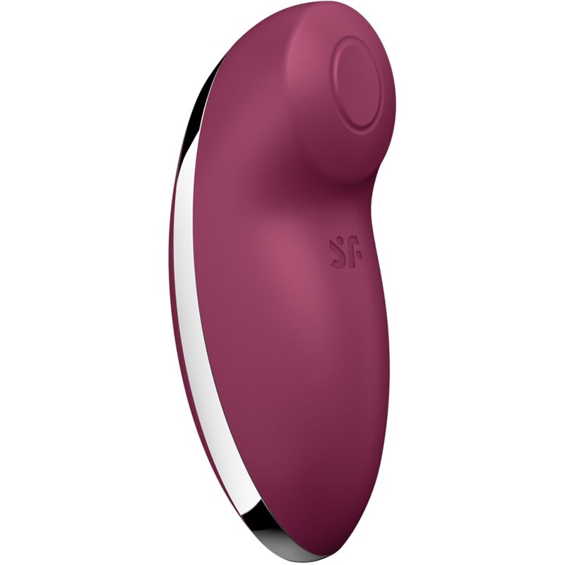 SATISFYER - TAP & CLIMAX 2 VIBRADOR Y ESTIMULADOR ROJO
