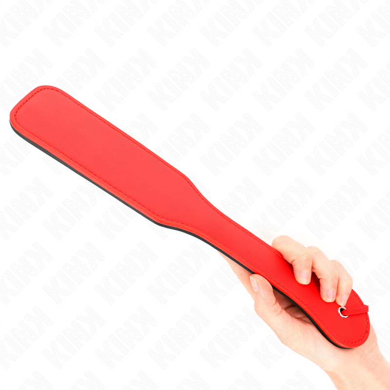 KINK - PALETA ROJA Y NEGRA DE DOBLE CARA 32 X 6 CM