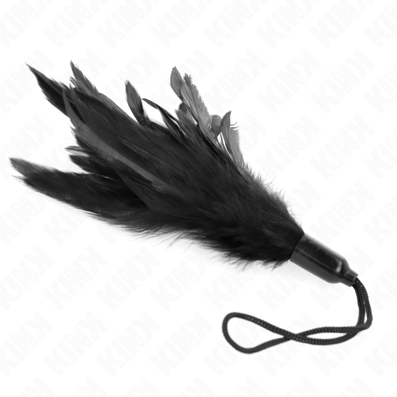 KINK - PLUMAS PARA HACER COSQUILLEAS CON MANGO DE CUERDA BASE DE PLÁSTICO 15 CM