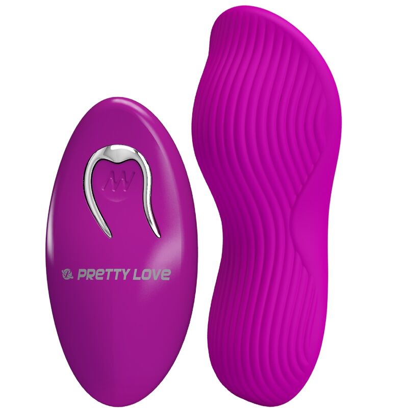 PRETTY LOVE - ROMARIO ESTIMULADOR DE CLÍTORIS DE APLICACIÓN CONTROL REMOTO ROSA