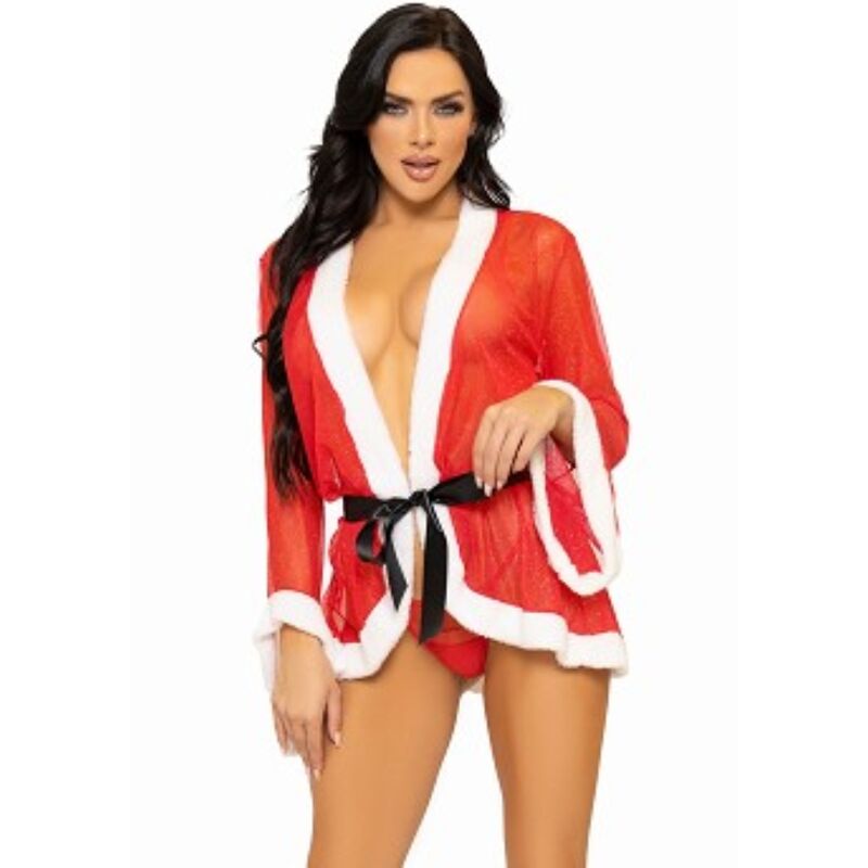 LEG AVENUE - DISFRAZ DE NAVIDAD SEXY DE PAPÁ NOEL ROJO M/L