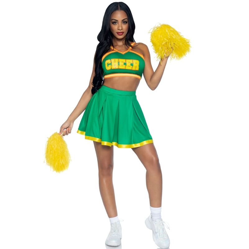 LEG AVENUE - DISFRAZ DE ANIMADORA VERDE S/M